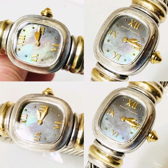 David Yurman Double Cable Mother Of Pearl Watch main image 8